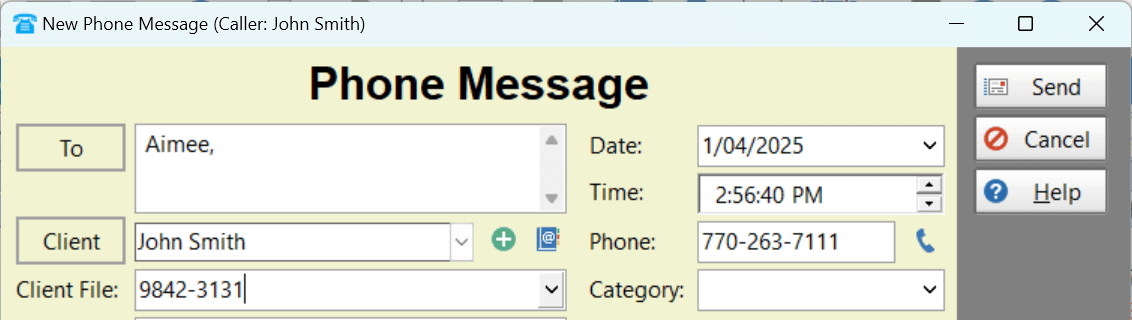 Customized Phone Message - Attorneys