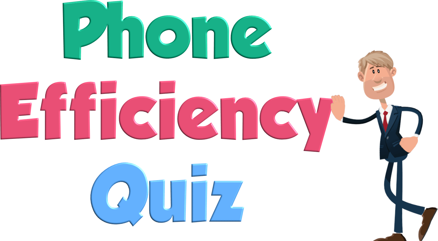 How efficient is your business with using the phone?