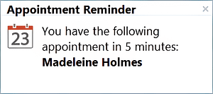 Appointment Reminder