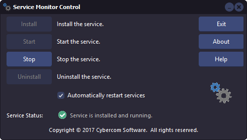 ServiceMonitorControl