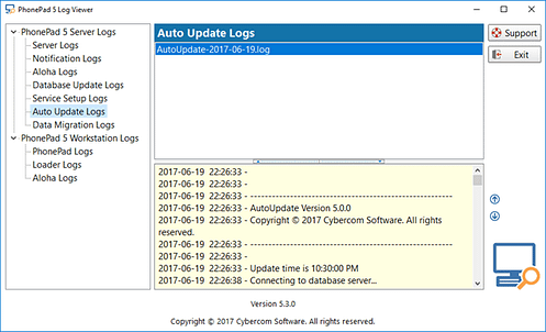 PhonePad 5 Log Viewer