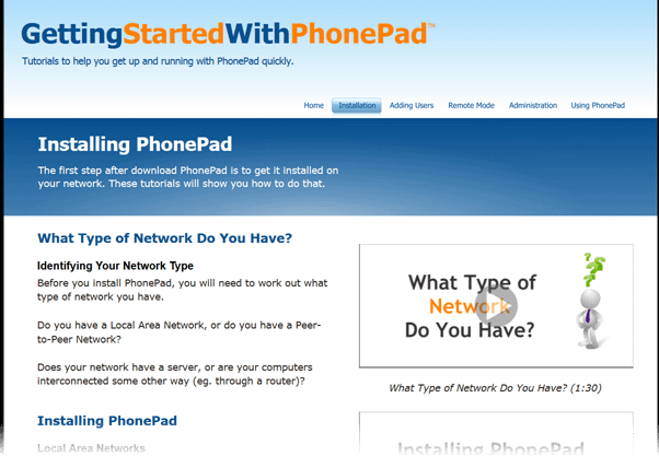 Getting Started with PhonePad