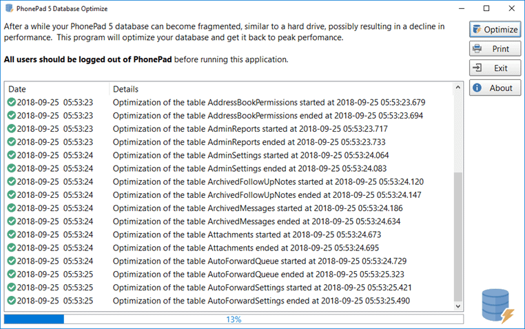 PhonePad Phone Logging Software