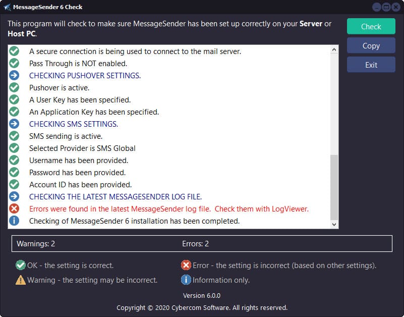Phone Message Log Software