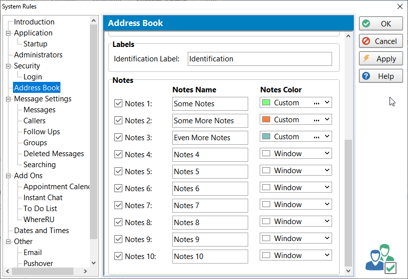 Easy to use call logging software